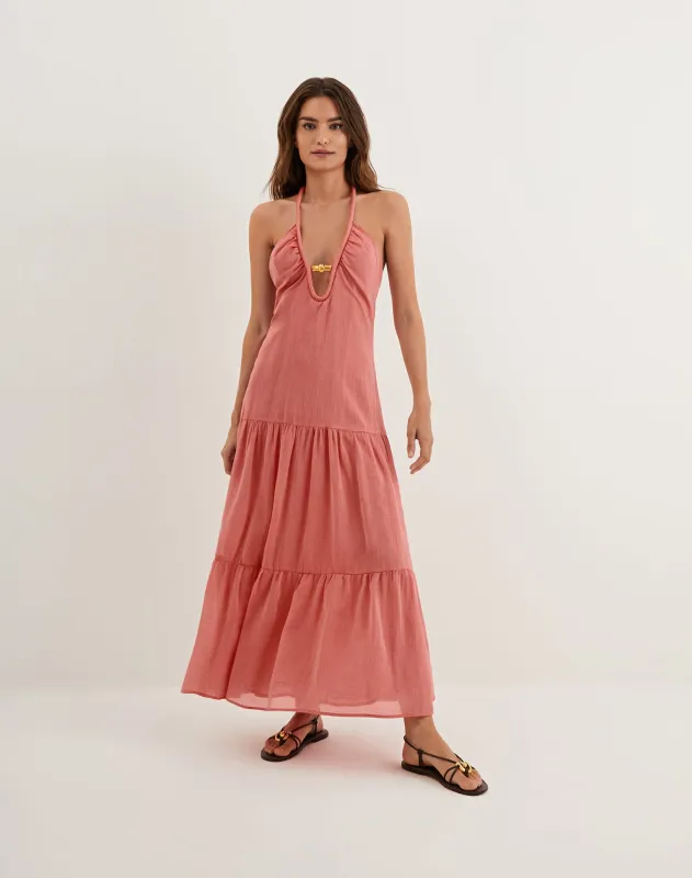 Cassia Maxi Dress - Ruby sold by Vix