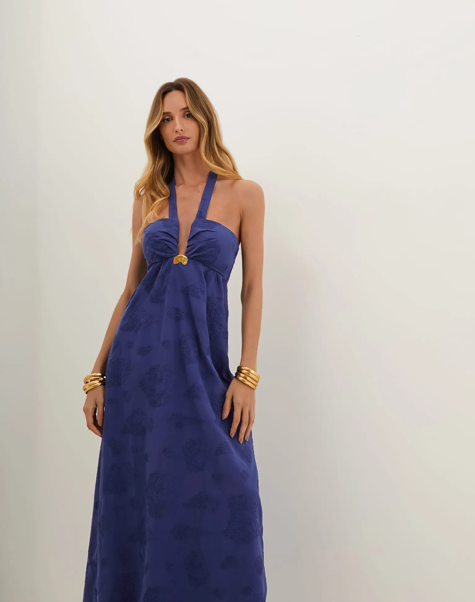 Pietra Maxi Dress - Sapphire sold by Vix product image thumbnail 4