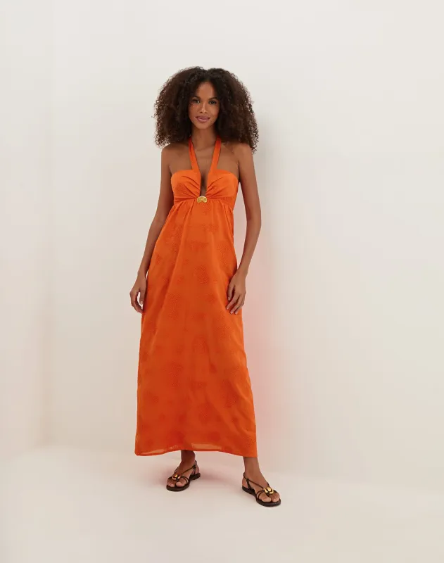 Pietra Maxi Dress (Exchange Only) - Marigold sold by Vix