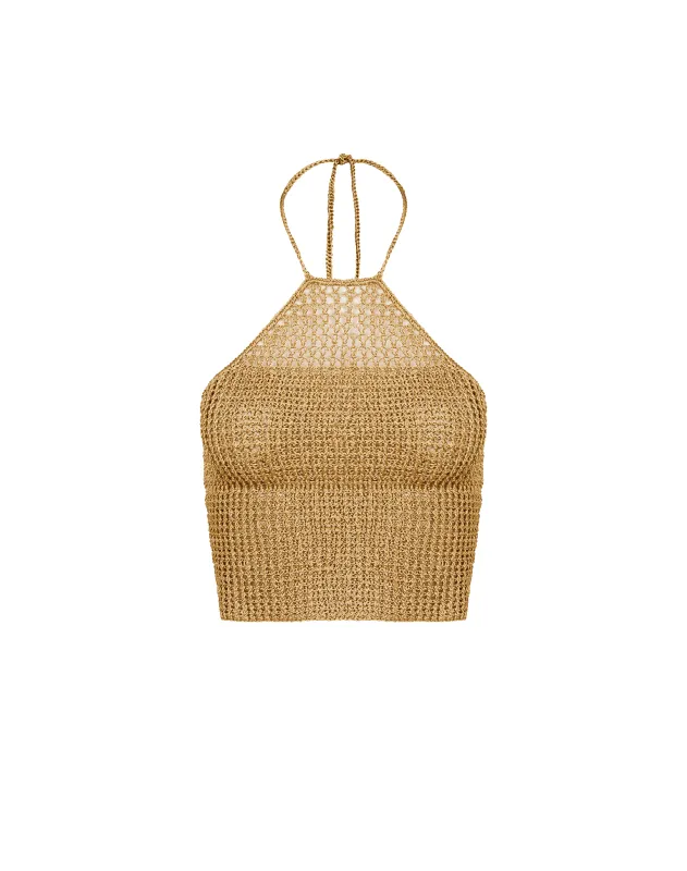 Knit Nikolas Top - Moonstone sold by Vix