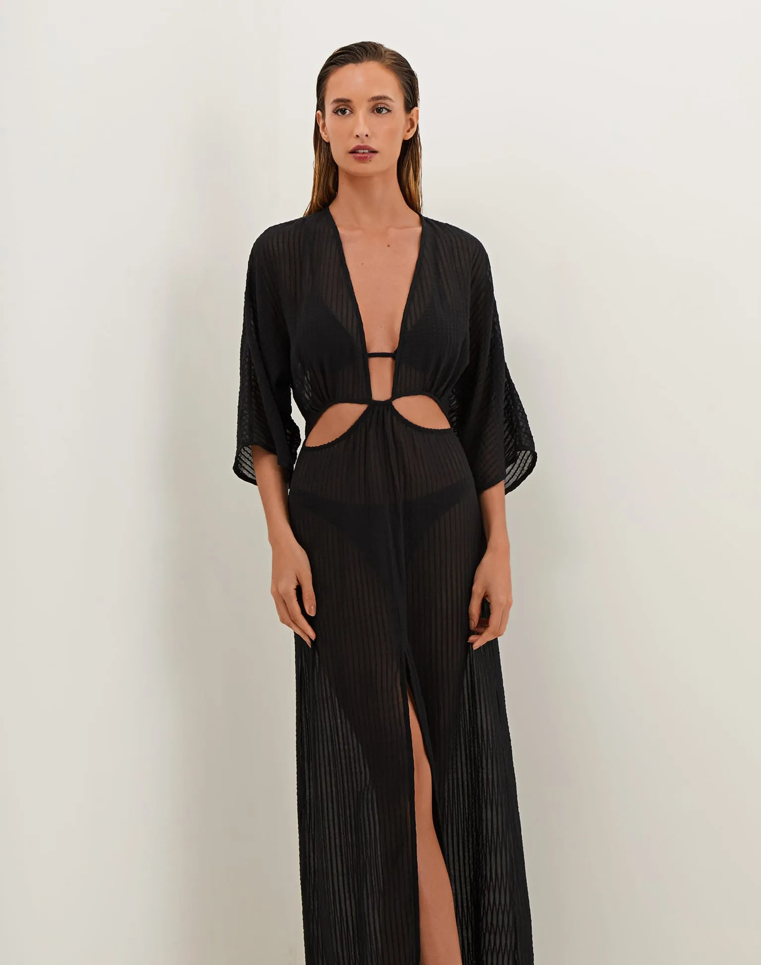 Allie Long Cover Up - Black sold by Vix product image thumbnail 4