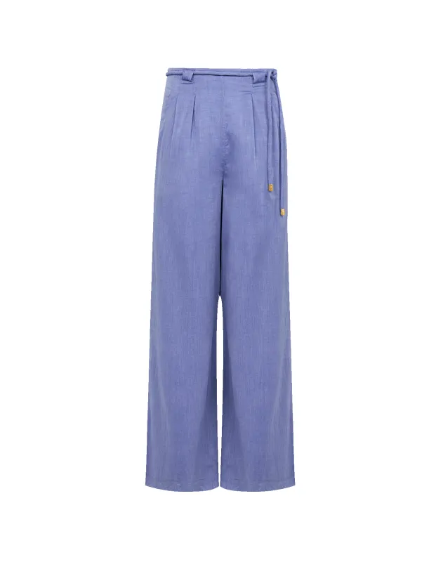 Cassia Pants - Sapphire sold by Vix
