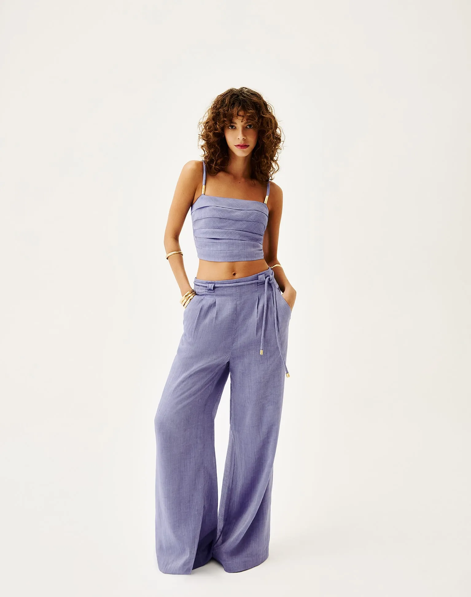 Cassia Pants - Sapphire sold by Vix product image thumbnail 3