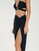 Karen Midi Skirt - Black sold by Vix
