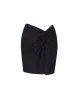 Karen Mini Pareo Skirt - Black sold by Vix