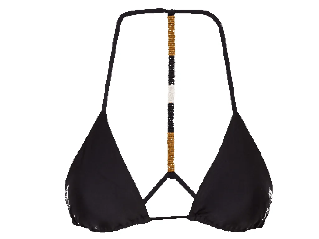 Ella Triangle Top - Black sold by Vix