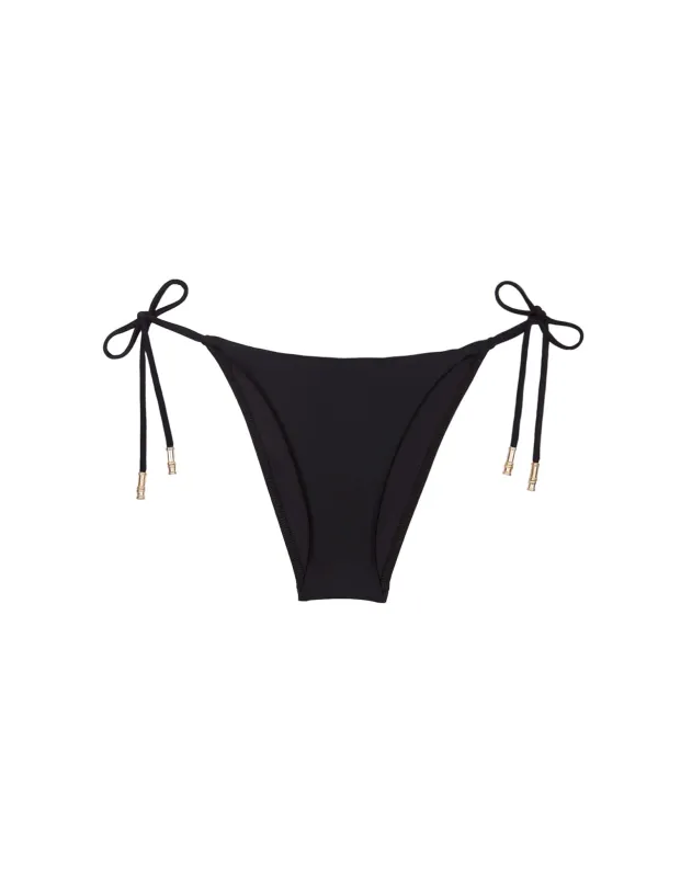Lucy Tie Side Bottom - Black sold by Vix