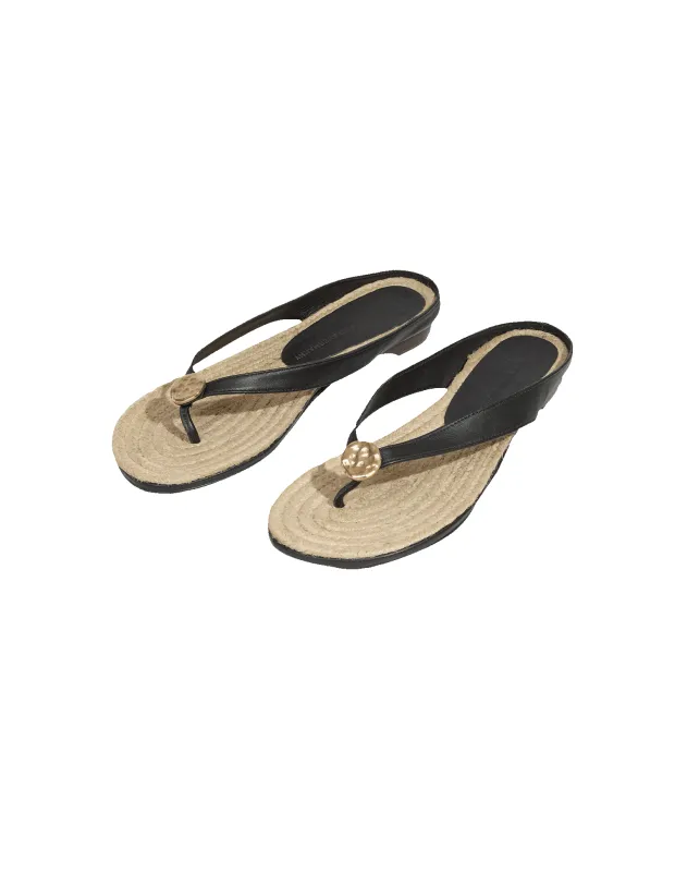 Ambre Sandals - Black sold by Vix