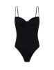 Firenze Corsage One Piece - Black sold by Vix