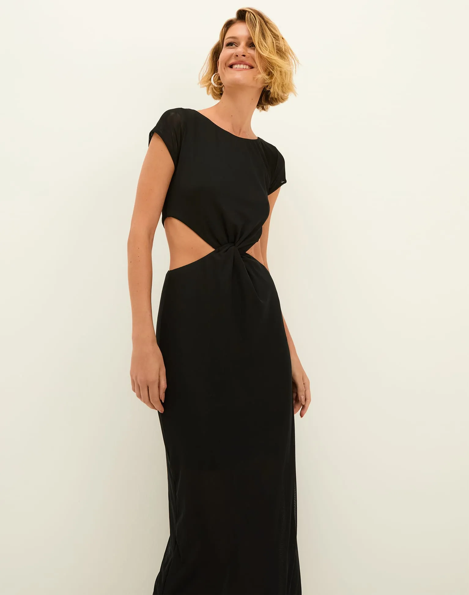 Lita Midi Dress - Black sold by Vix product image thumbnail 3