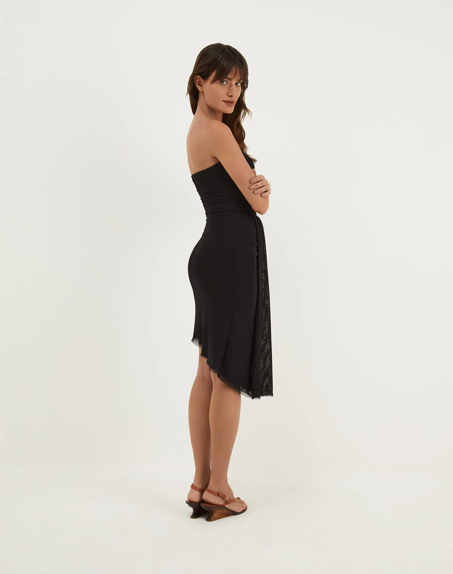 Mara Mini Dress - Black sold by Vix product image thumbnail 3