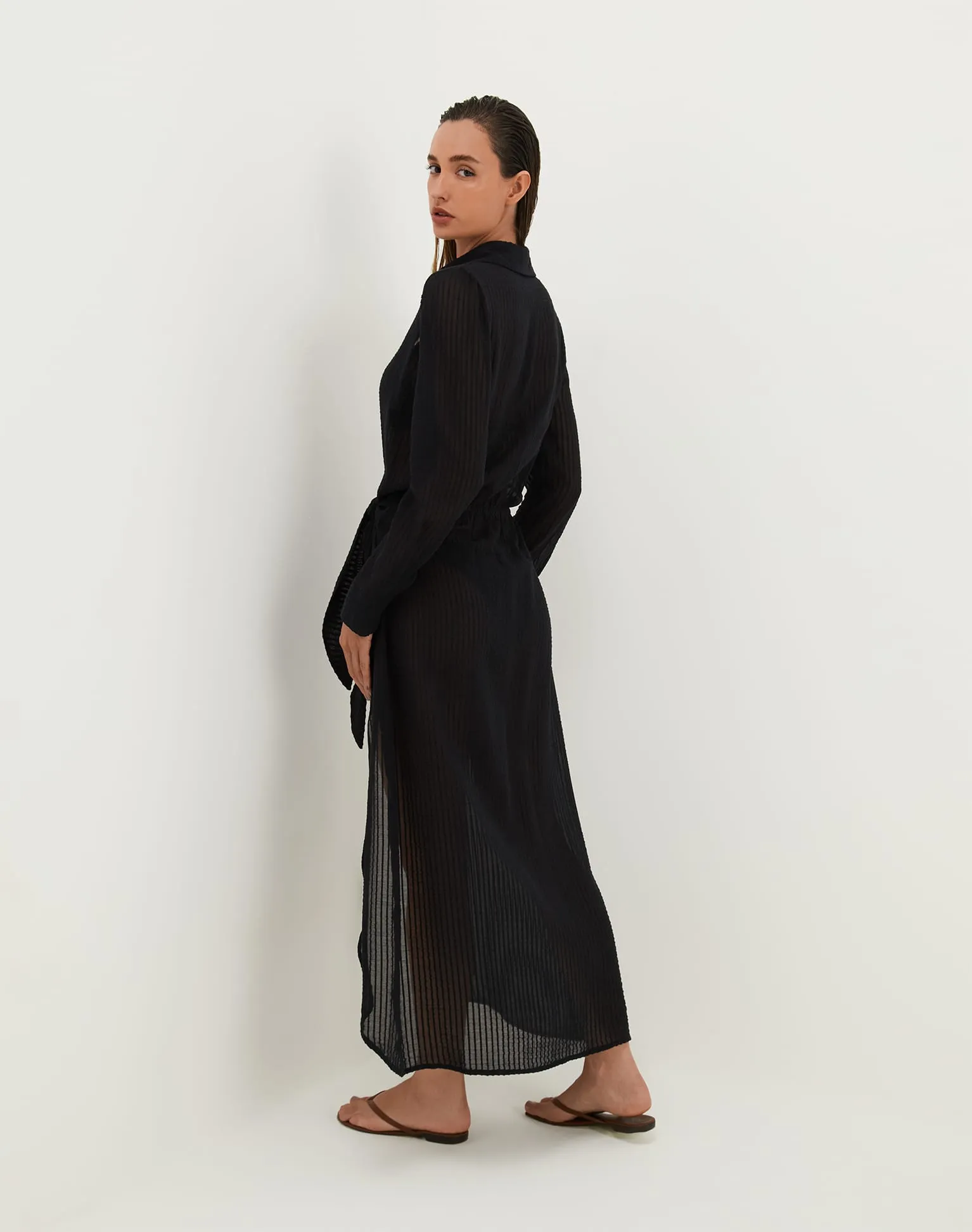 Mirian Long Cover Up - Black sold by Vix product image thumbnail 3