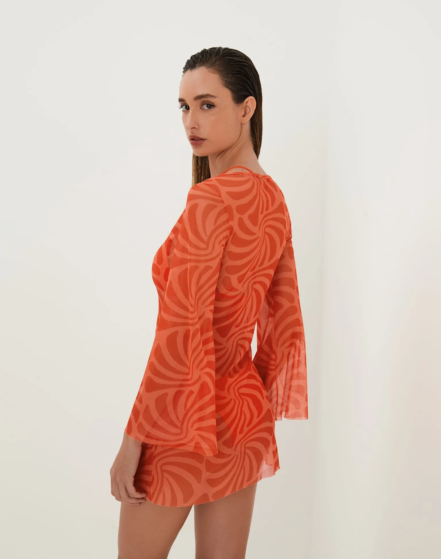 Lidi Short Cover Up - Cherie sold by Vix product image thumbnail 2