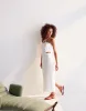 Jane Long Dress - Off White sold by Vix