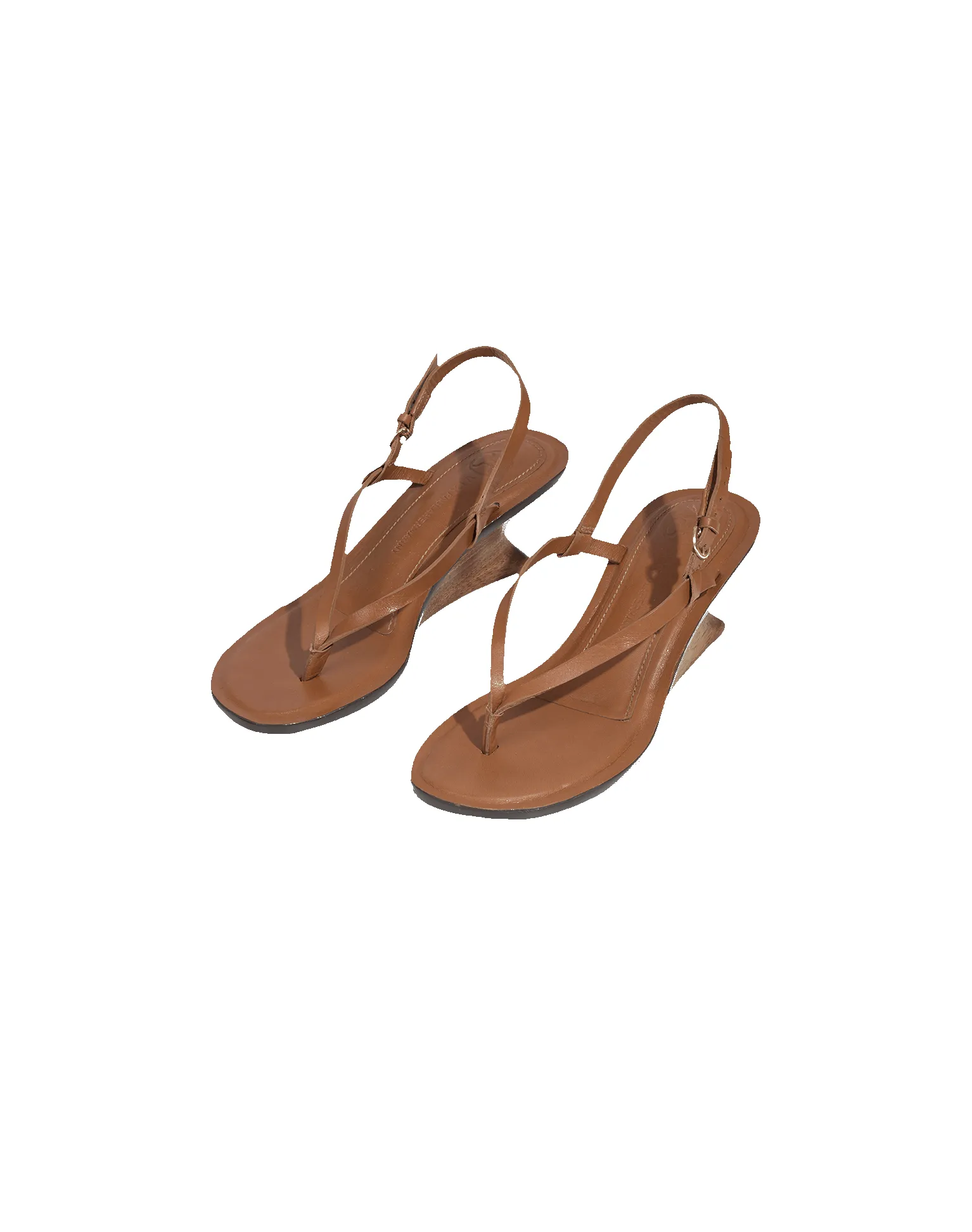 Greta Sandals - Caramel sold by Vix