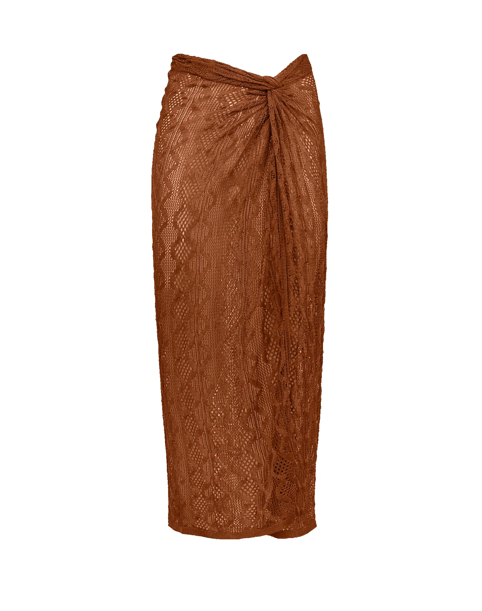 Knit Karen Midi Skirt - Éclair sold by Vix product image thumbnail 5