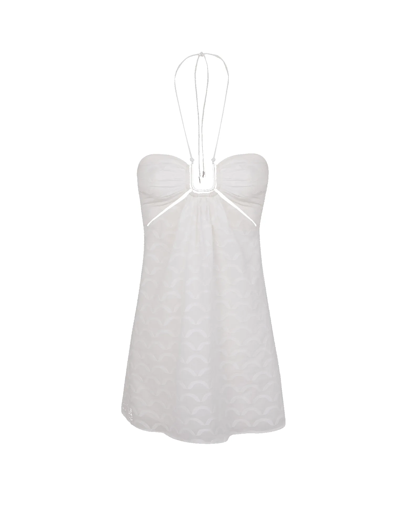 Maureen Short Dress - Off White sold by Vix product image thumbnail 5