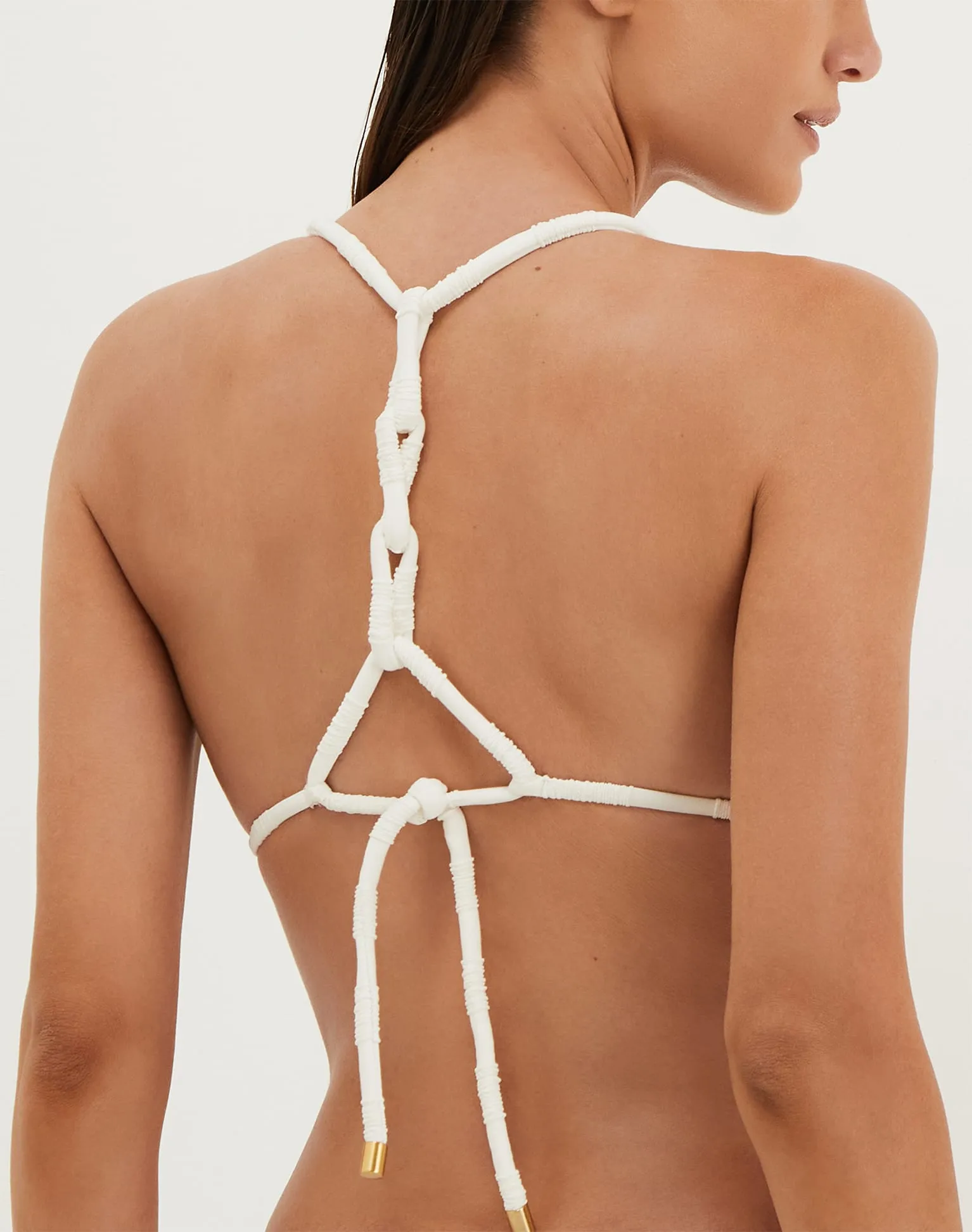 Savyon Leanne T Back Tri Top - Off White sold by Vix product image thumbnail 3