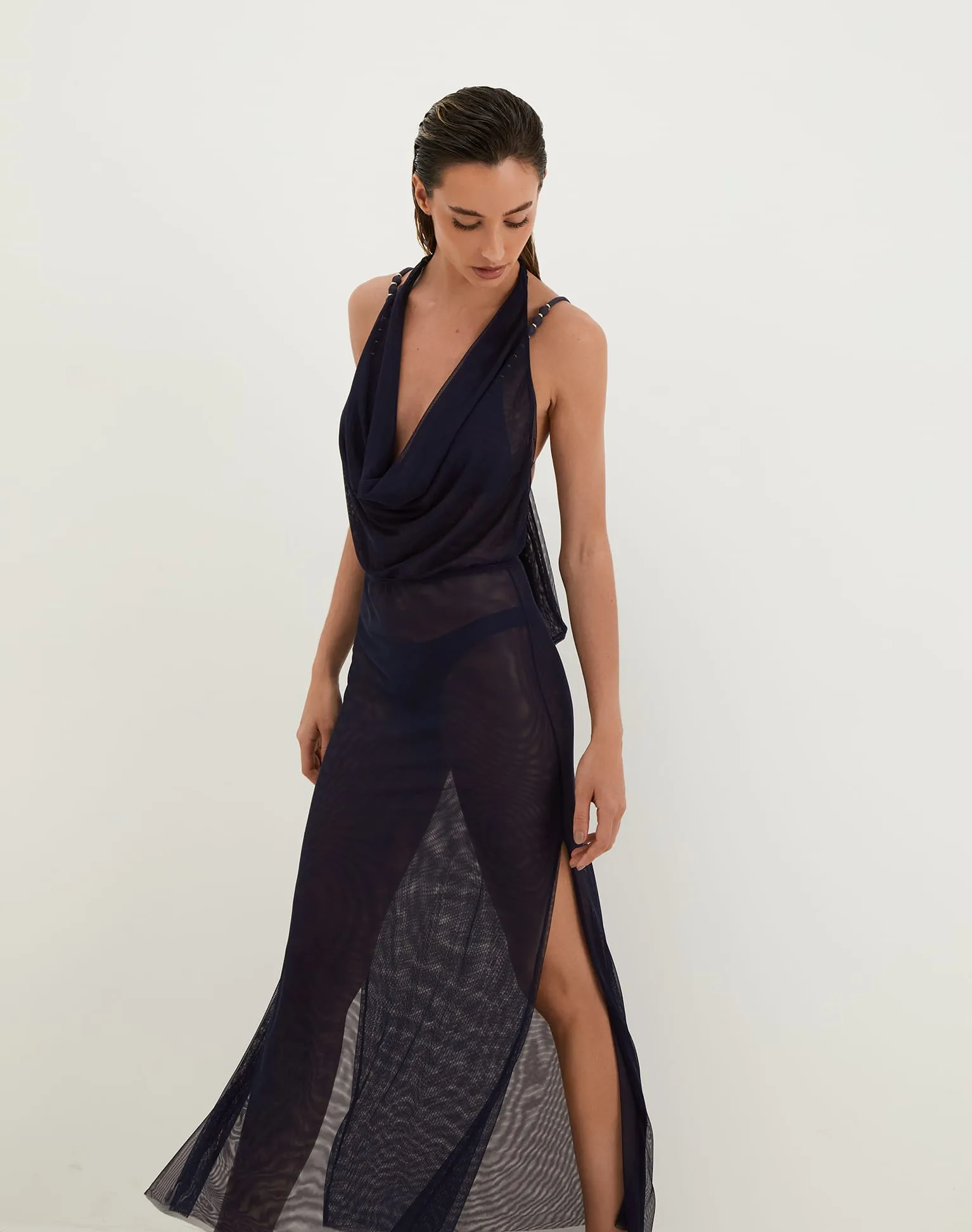 Tilly Long Cover Up - Sailboat sold by Vix product image thumbnail 3