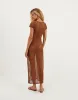 Knit Sylvie Long Cover Up - Éclair sold by Vix