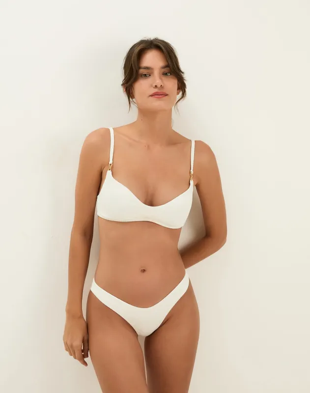 Firenze Solaro Vivian Top - White sold by Vix