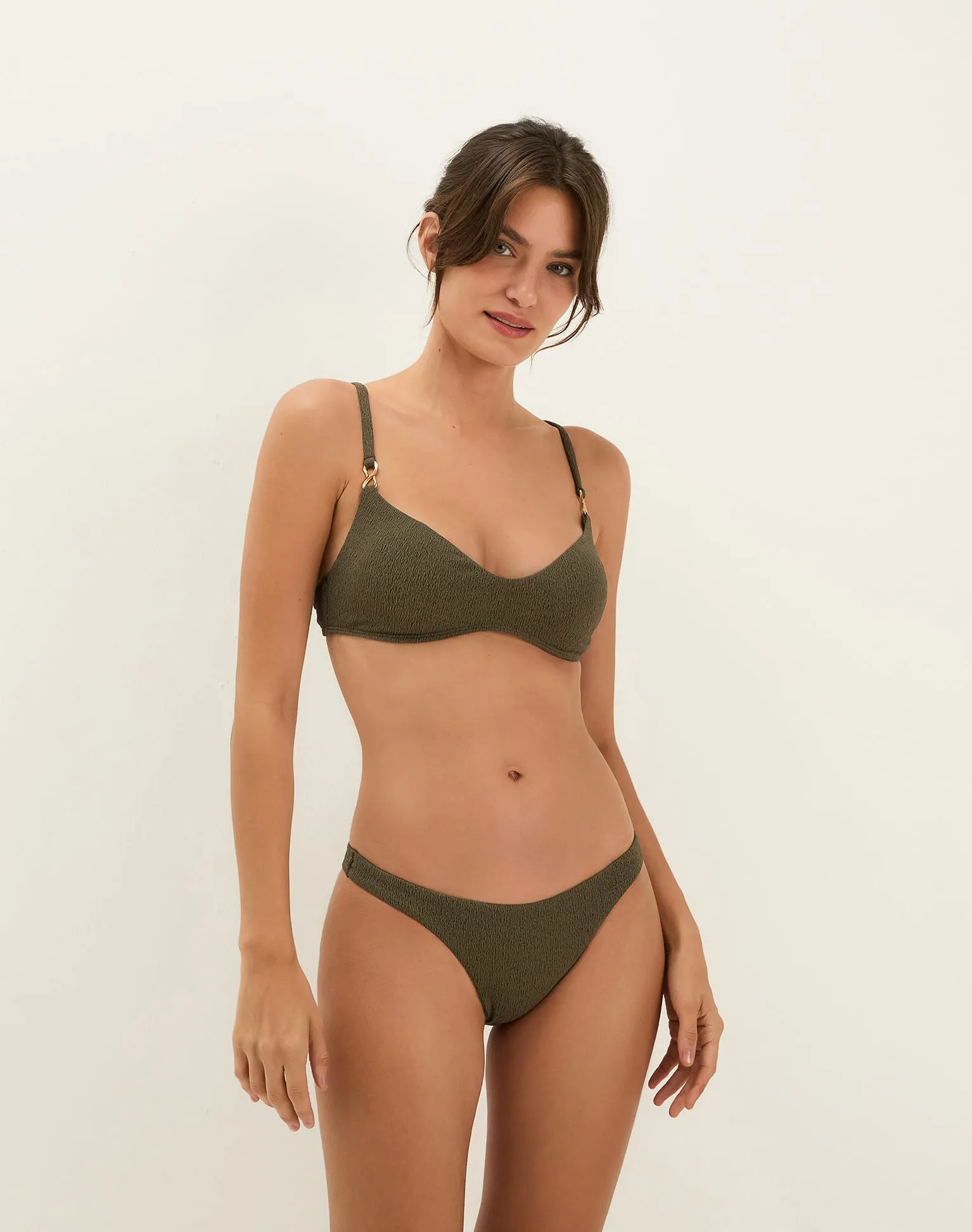 Firenze Solaro Vivian Top - Evergreen sold by Vix product image thumbnail 2