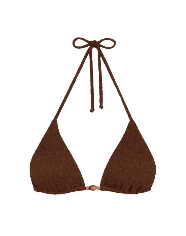 Firenze Corsica Tri Top - Brown sold by Vix