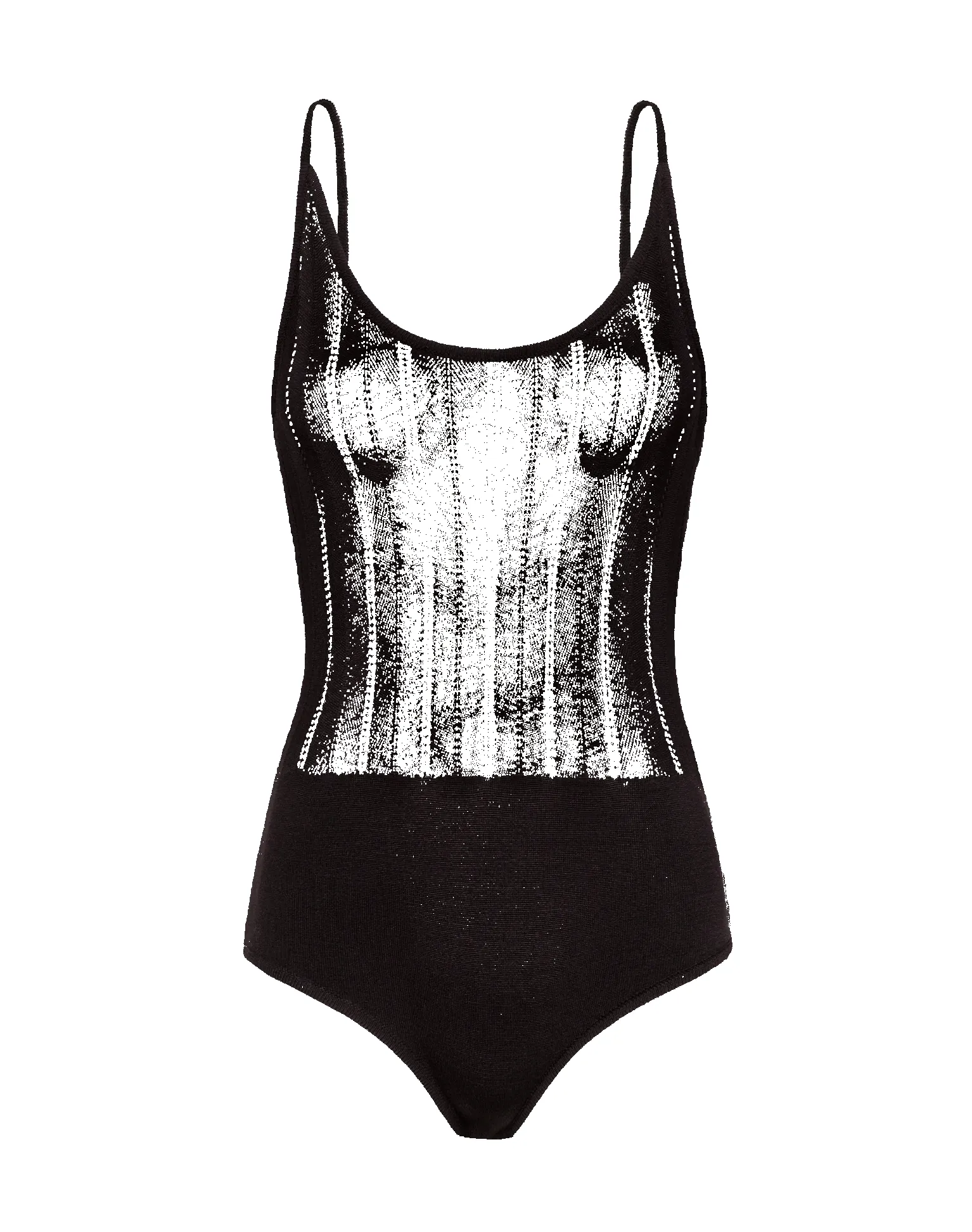 Knit Elba Bodysuit - Black sold by Vix