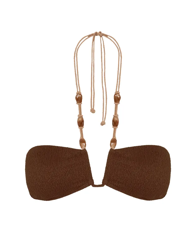 Firenze Corsica Carol Top - Brown sold by Vix