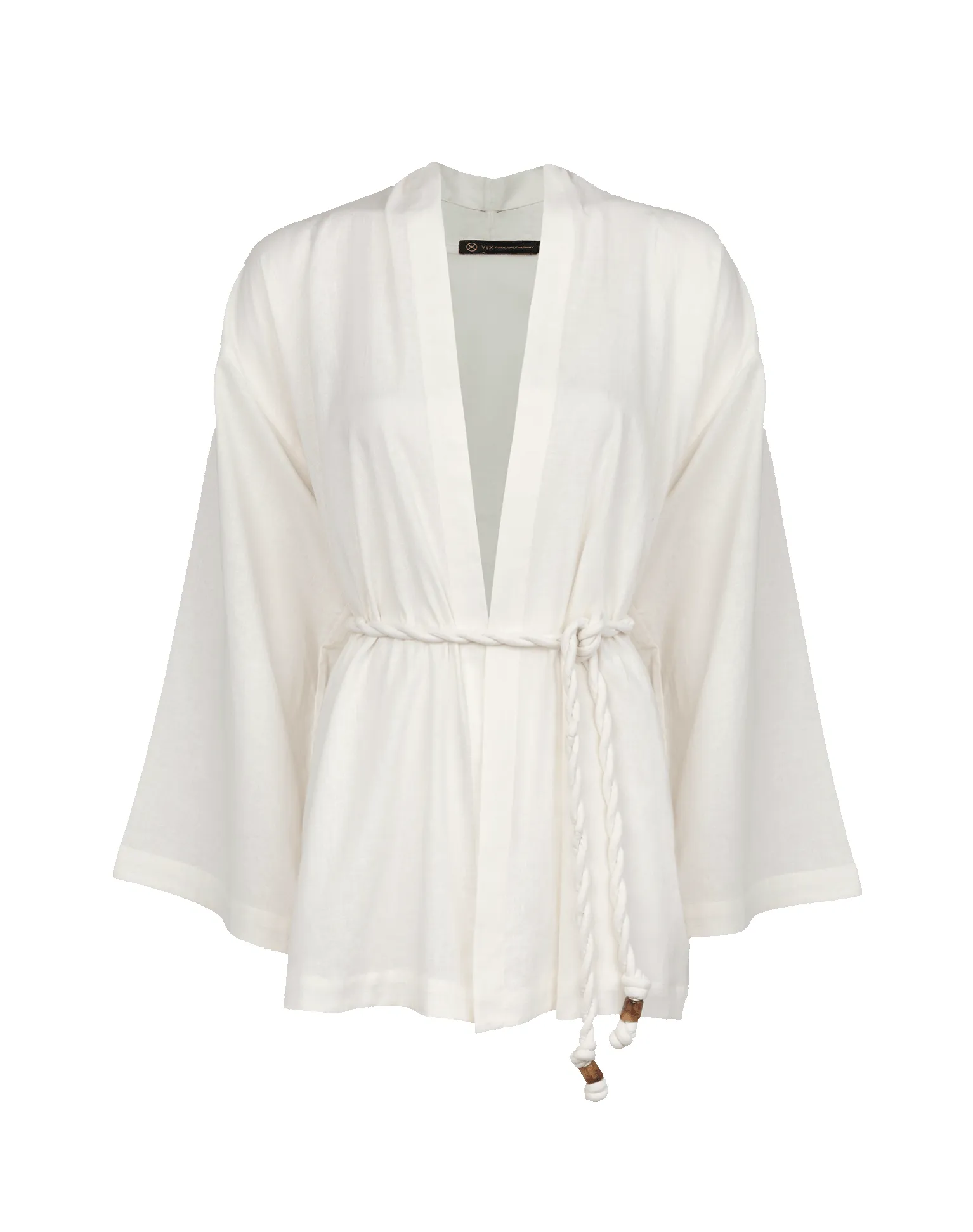 Luna Short Kimono - Off White sold by Vix