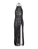 Knit Vis Long Cover Up - Black sold by Vix