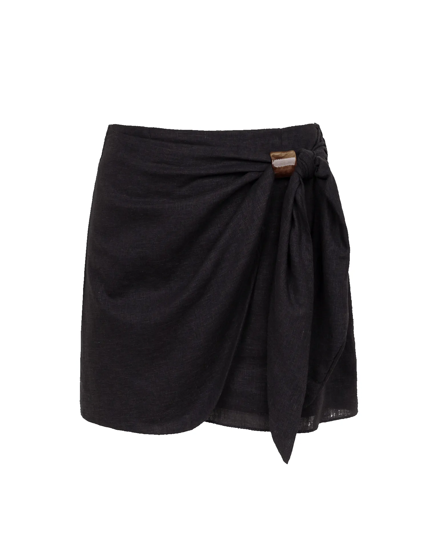 Luna Mini Skirt - Black sold by Vix