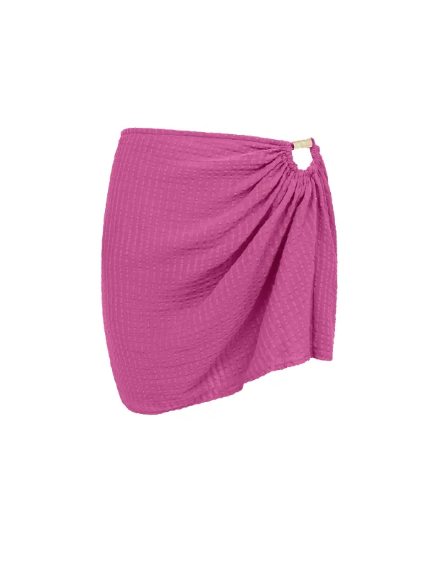 Aurora Mini Skirt - French Rose sold by Vix