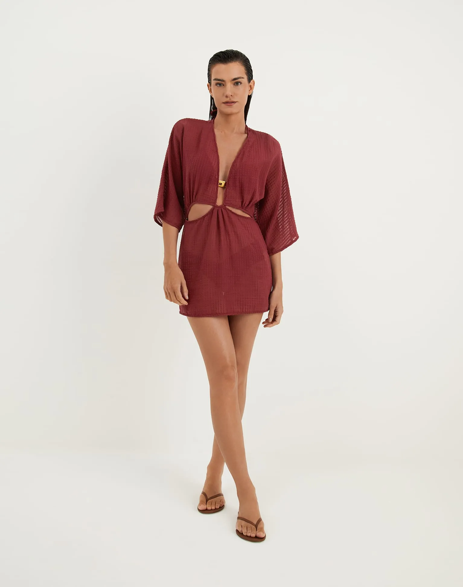 Allie Short Cover Up - Ponche sold by Vix