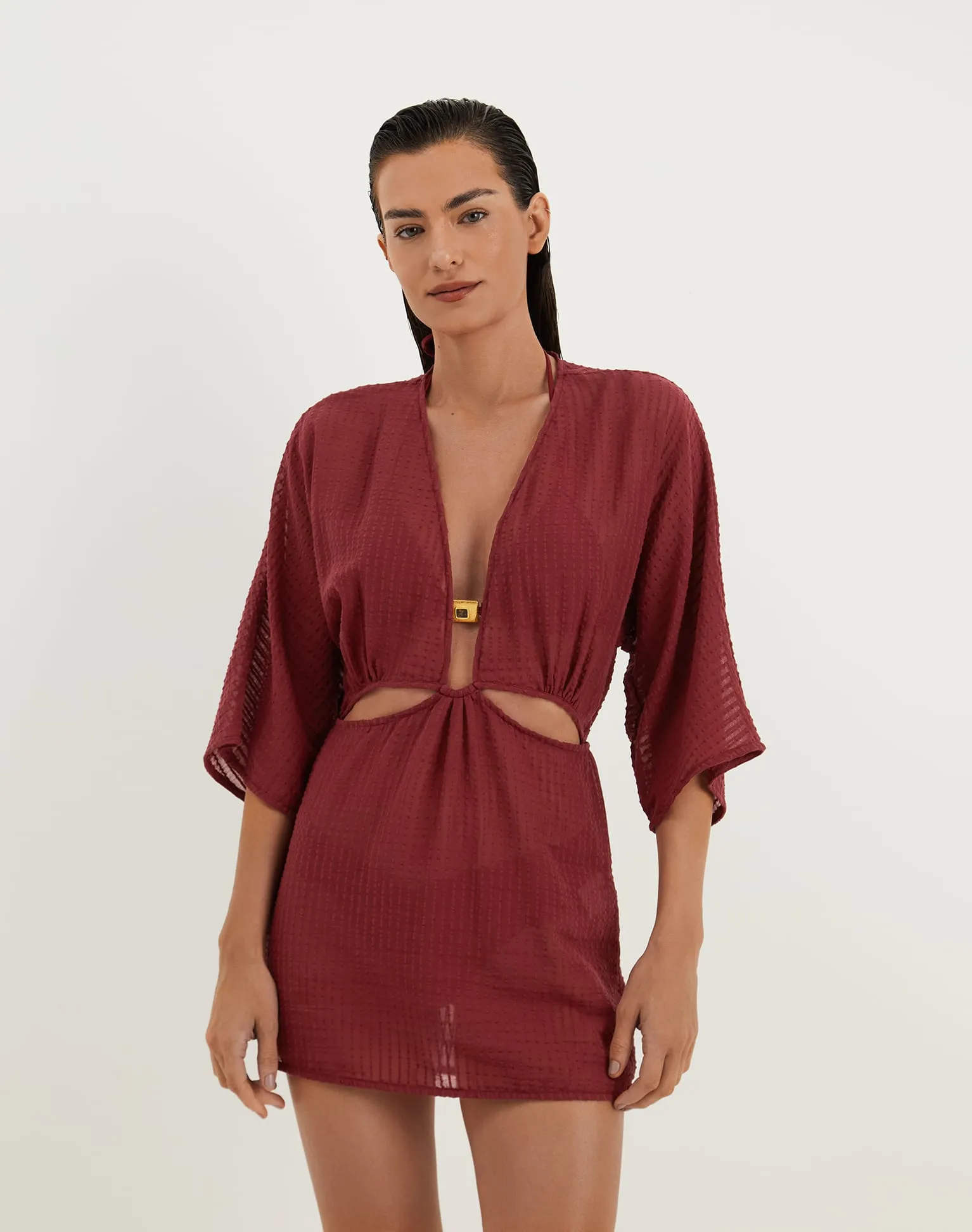Allie Short Cover Up - Ponche sold by Vix product image thumbnail 4