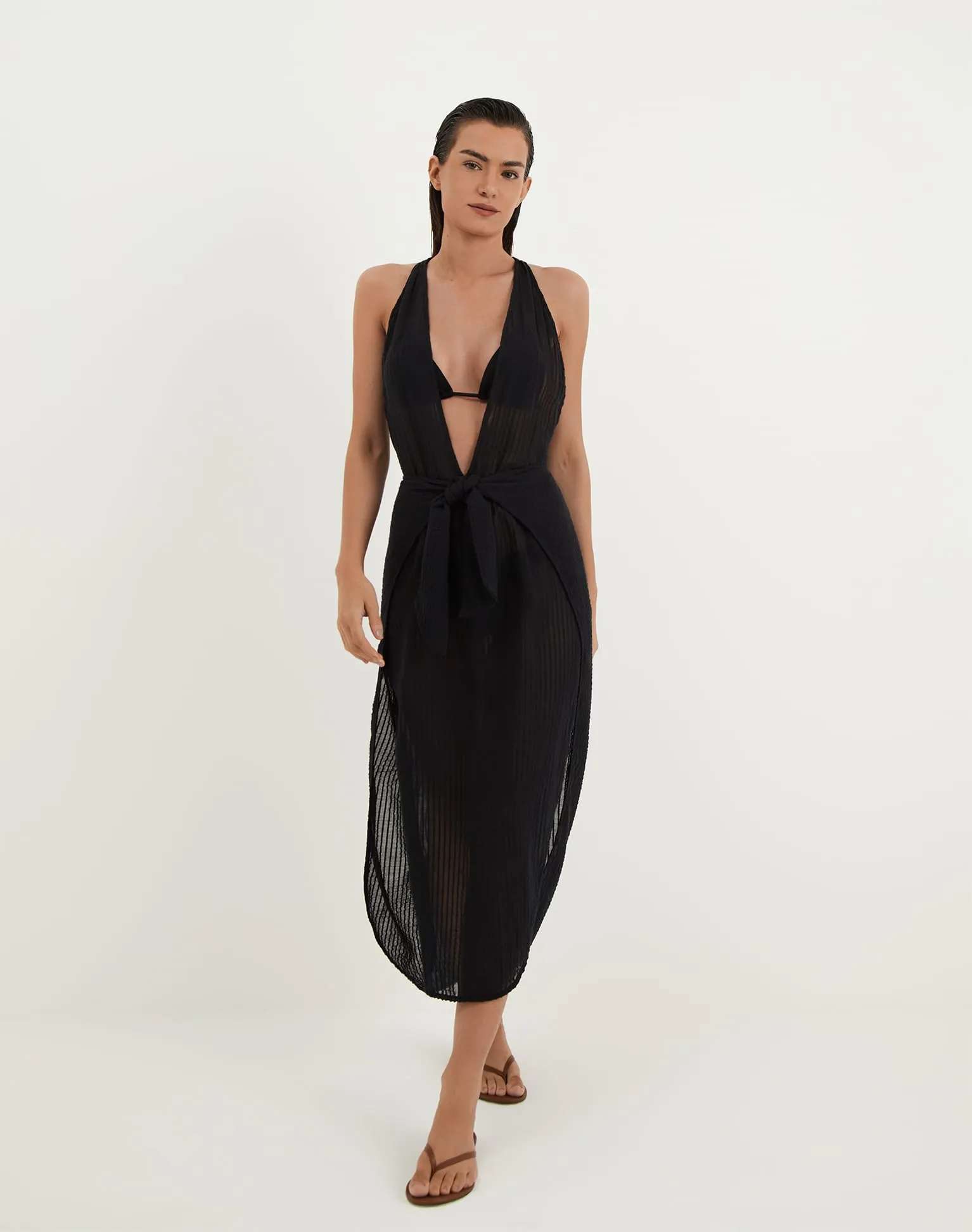 Ida Long Cover Up - Black sold by Vix