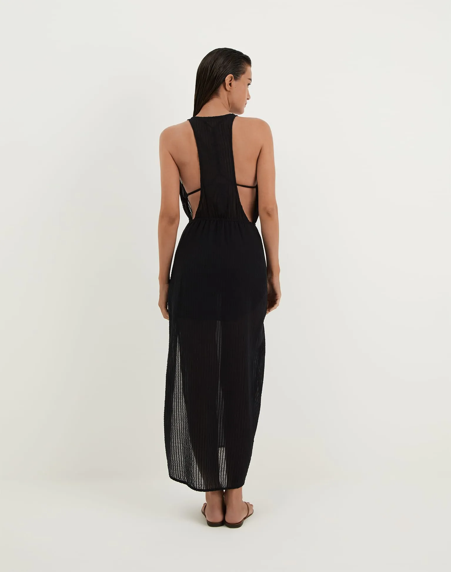 Ida Long Cover Up - Black sold by Vix product image thumbnail 3