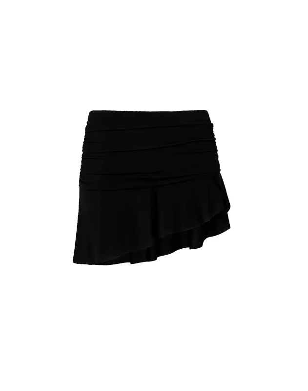 Laurie Mini Skirt - Black sold by Vix