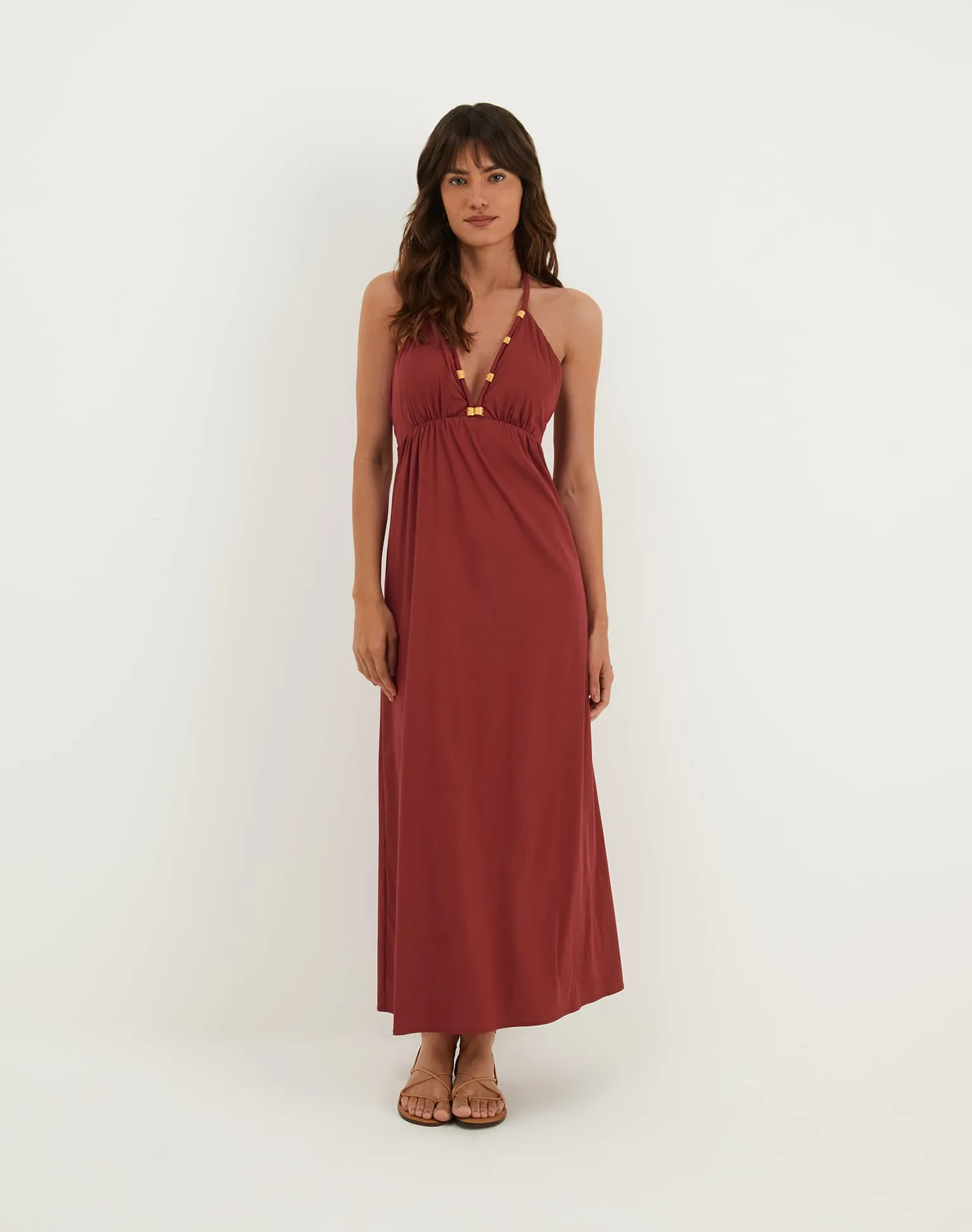 Livie Long Dress - Ponche sold by Vix