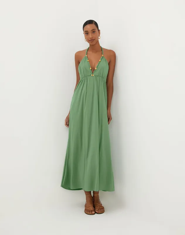 Livie Long Dress - Harbor sold by Vix