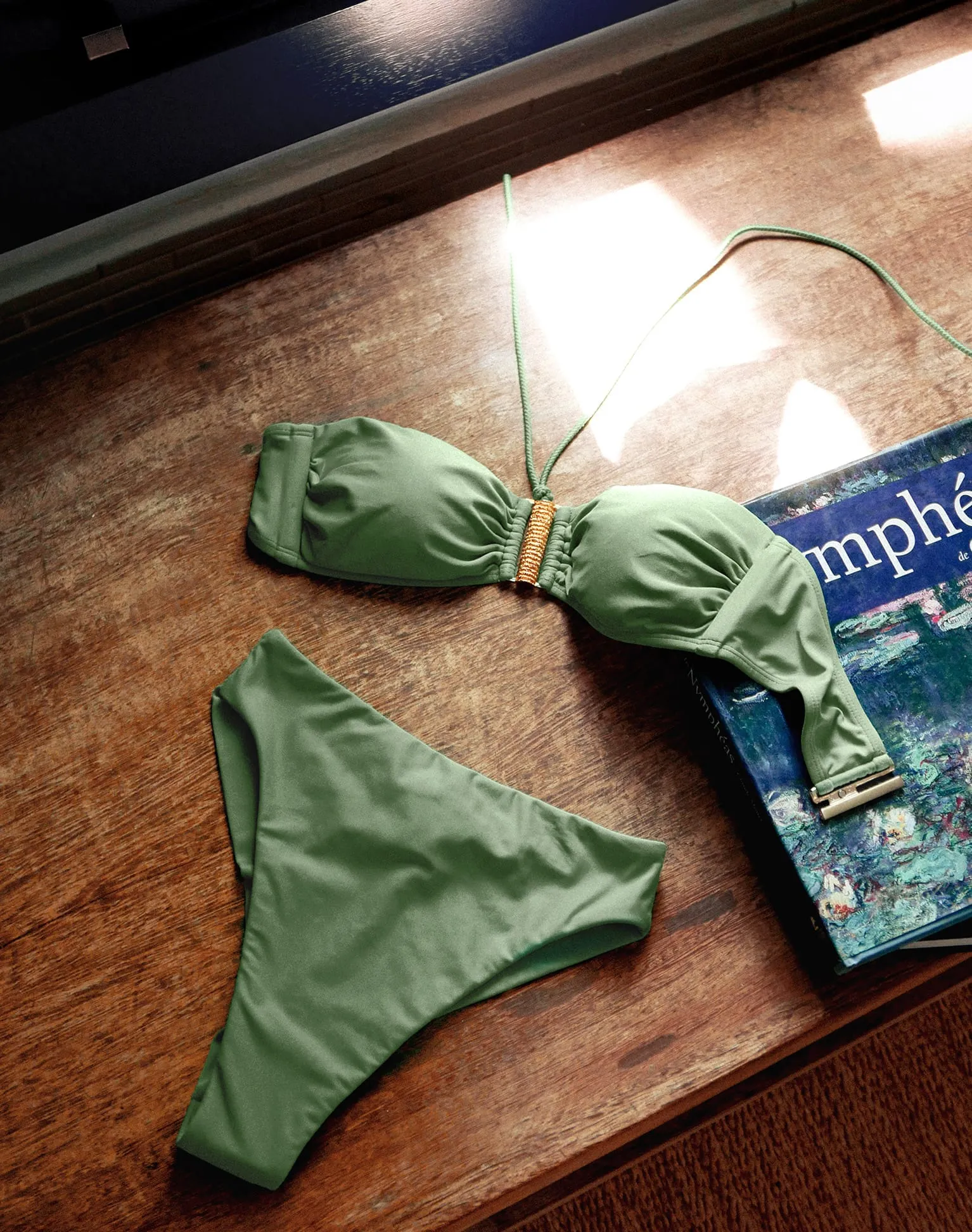 Matte Stacy Bandeau Top - Harbor sold by Vix product image thumbnail 3