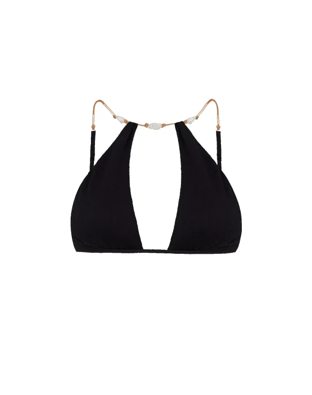 Matte Stacy Lauren Top - Black sold by Vix