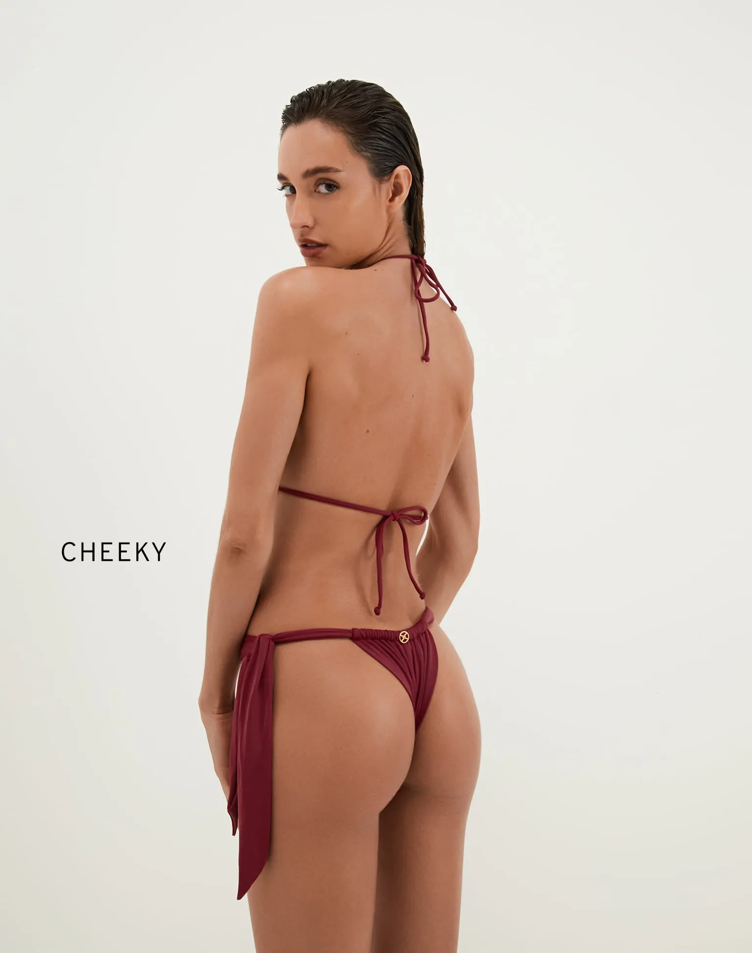 Matte Liza Tri Top - Ponche sold by Vix product image thumbnail 5