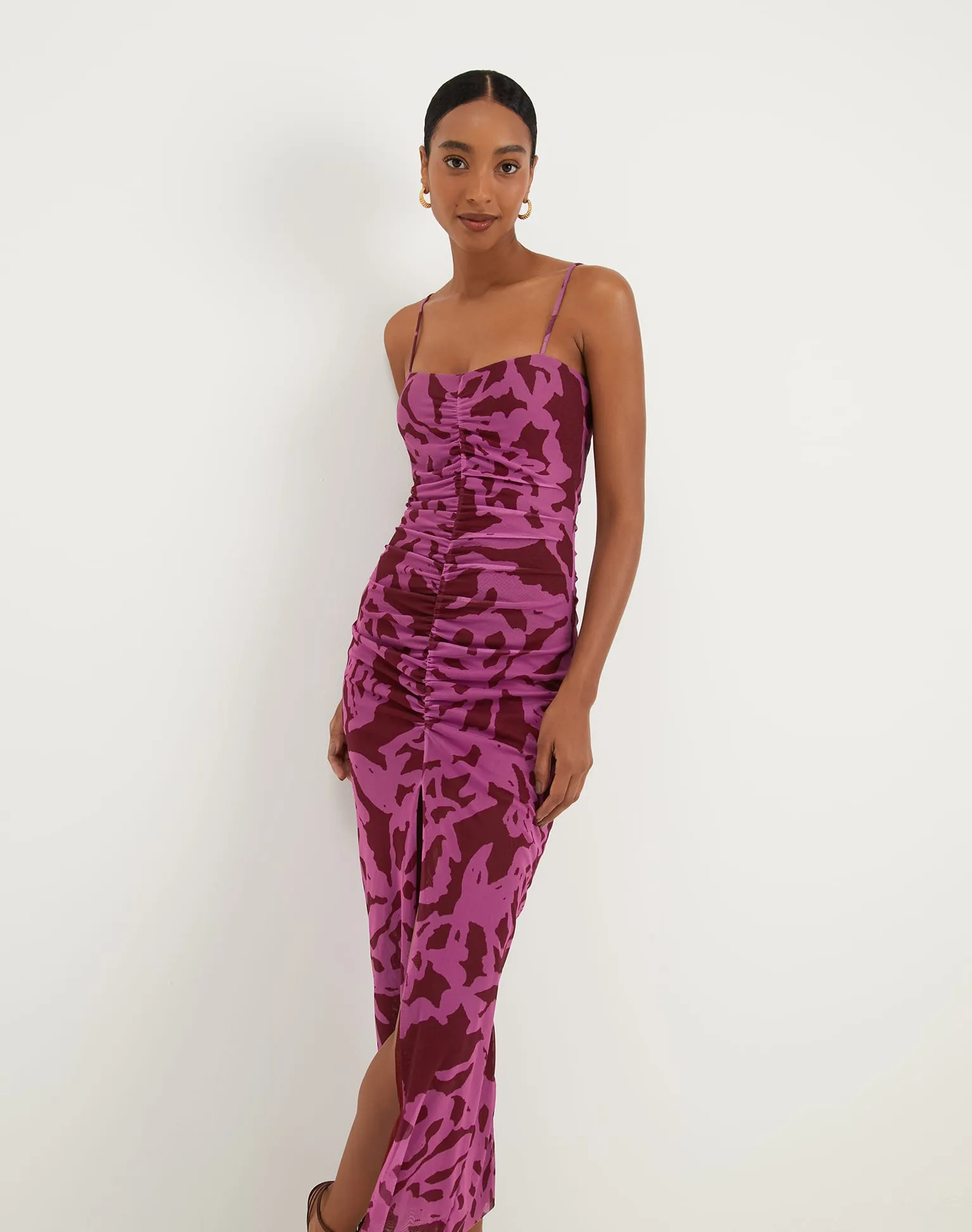 Tyla Midi Dress - Oceana Ponche sold by Vix product image thumbnail 4