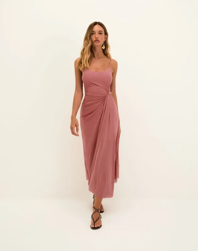 Dana Midi Dress - Sweet Heart sold by Vix