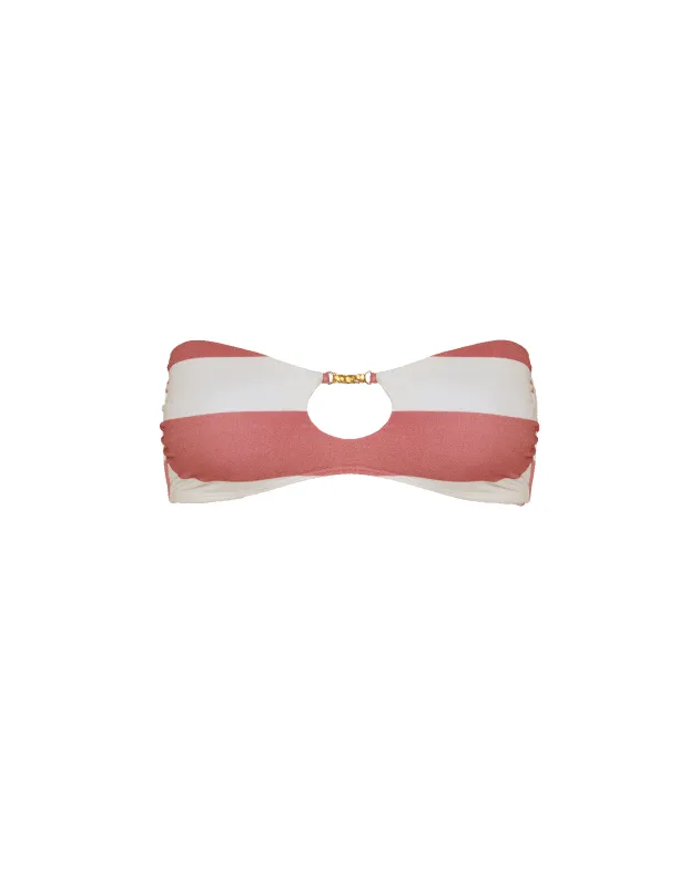 Candice Bandeau Top - Rosebud sold by Vix