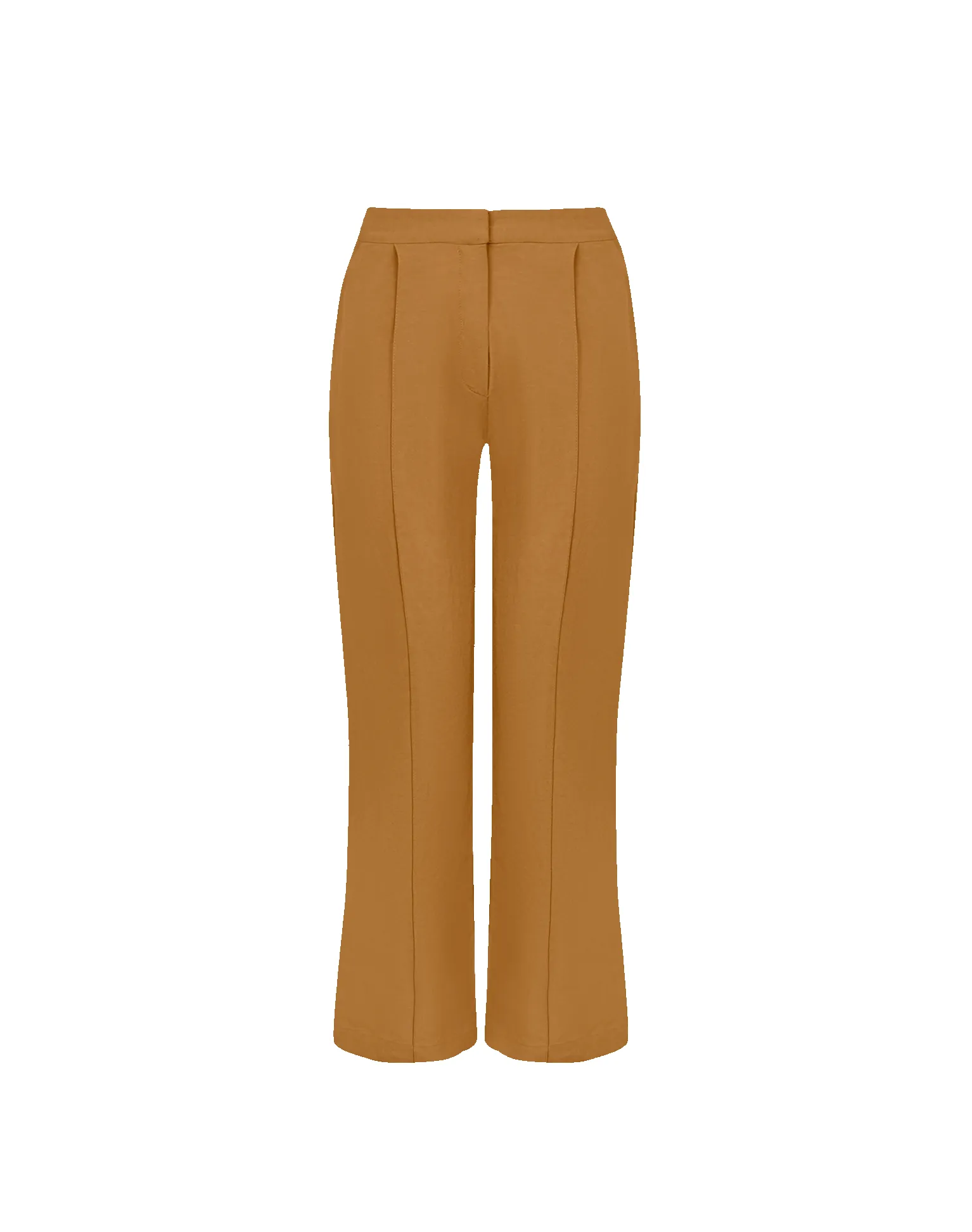 Prya Flared Ankle Pants - Toffee sold by Vix