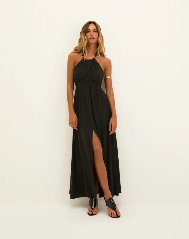 Joy Long Dress - Black sold by Vix
