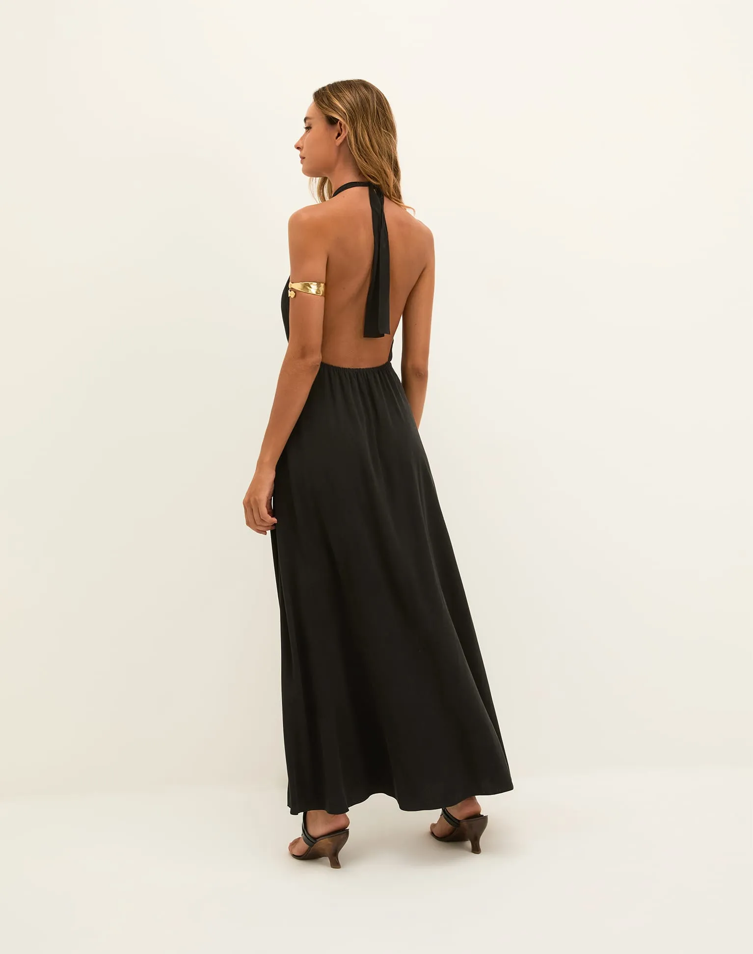 Joy Long Dress - Black sold by Vix product image thumbnail 2