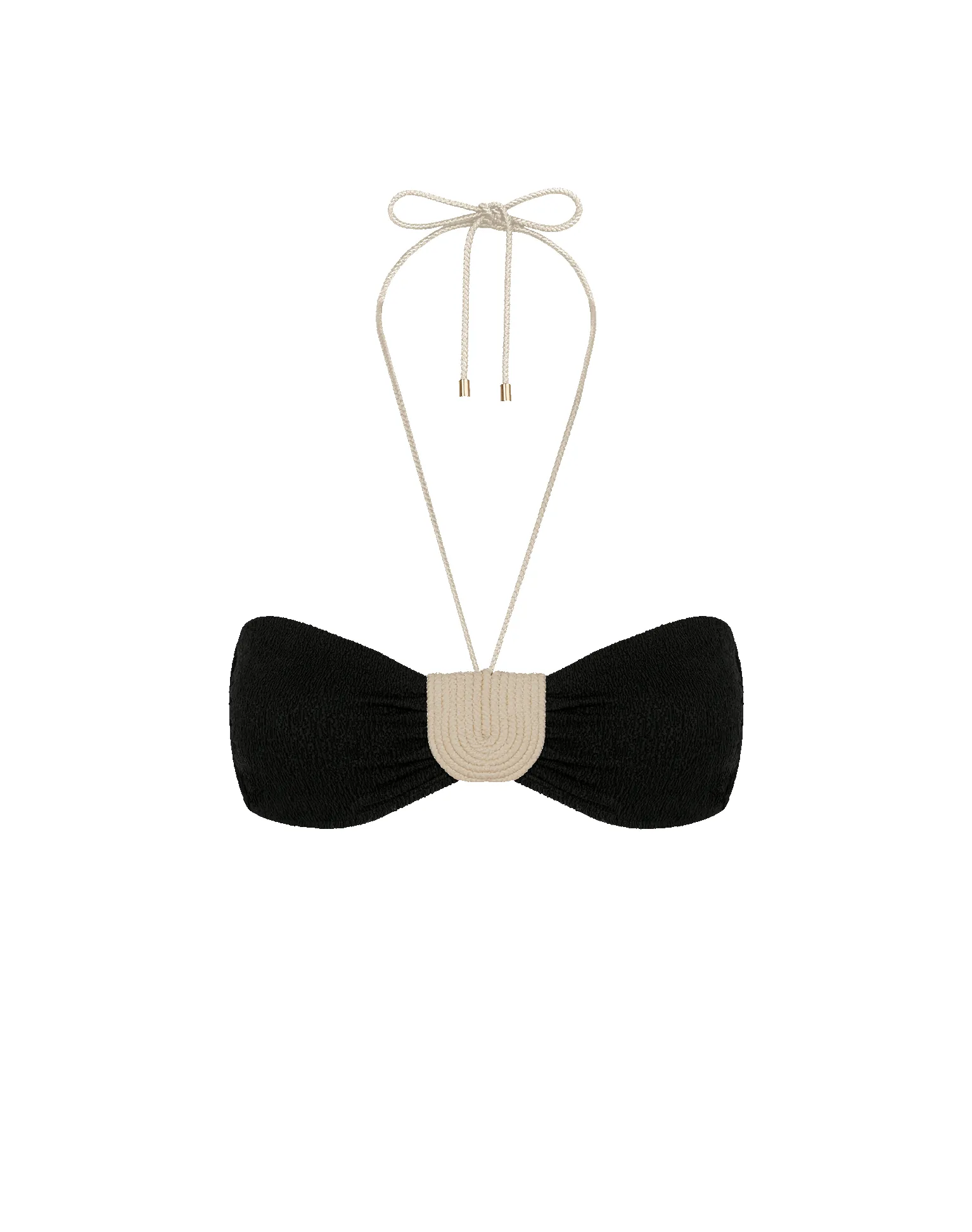 Firenze Yara Bandeau Top - Black sold by Vix